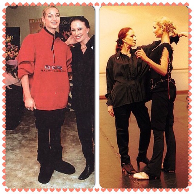 Анастасия Волочкова и Майя Плисецкая