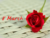 Красивые открытки на 8 Марта