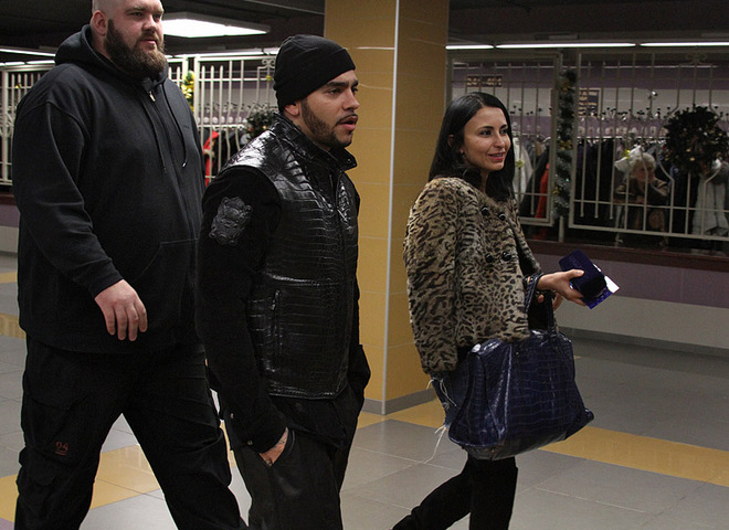 Тимати с леопардовыми кедами