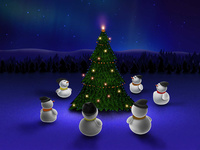 Прикольные рождественские обои на рабочий стол 2015