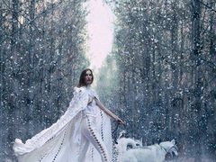 Рождественская сказка на обложке глянцевого издания