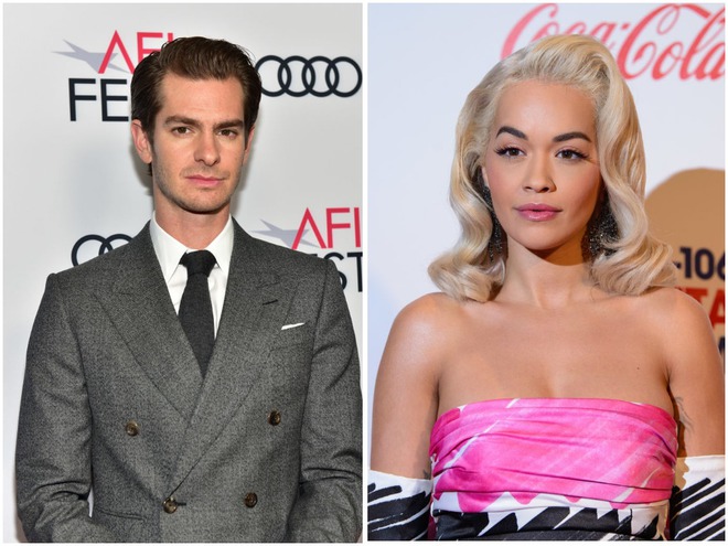 Эндрю Гарфилд и Рита Ора