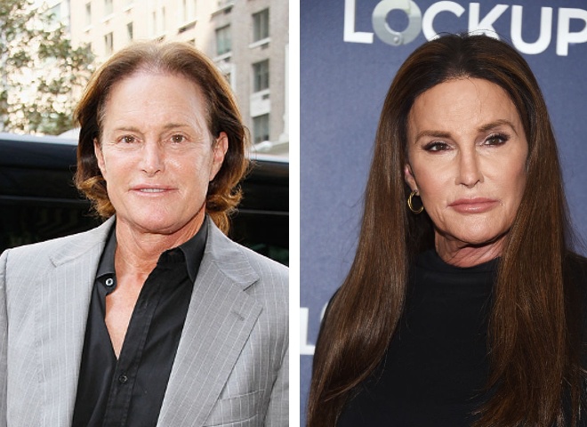 Кейтлин Дженнер до и после смены пола