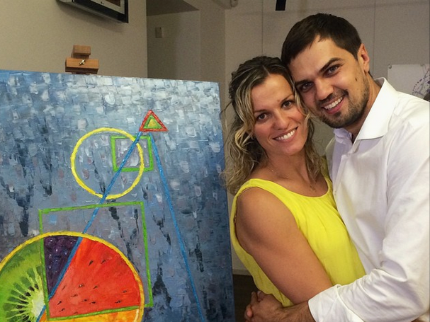 Константин Евтушенко и Наталья Добрынская