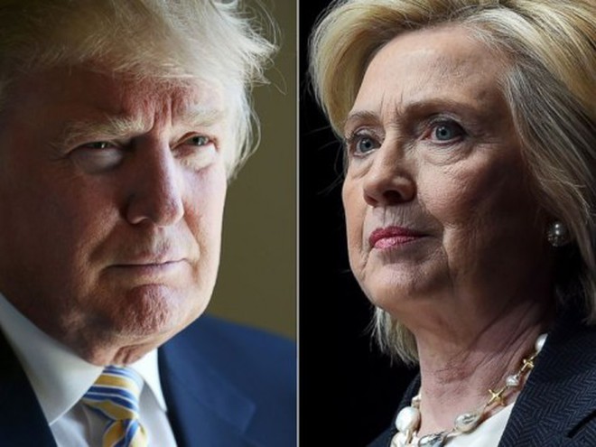 Дональд Трамп и Хиллари Клинтон