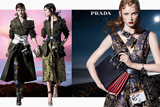Кампейн Prada осень-зима 2016/2017