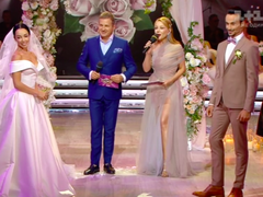 Екатерина Кухар вышла замуж за Александра Стоянова в прямом эфире "Танців з зірками 2019"