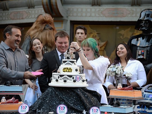Свадьба в стиле "Звездных войн"
