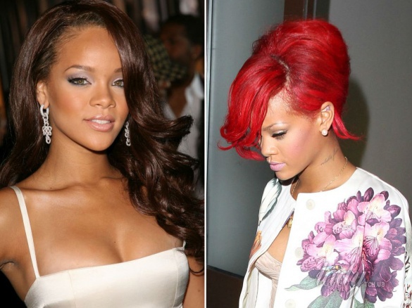 Любительницы ярких причесок