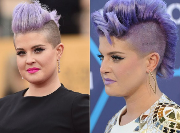 Любительницы ярких причесок