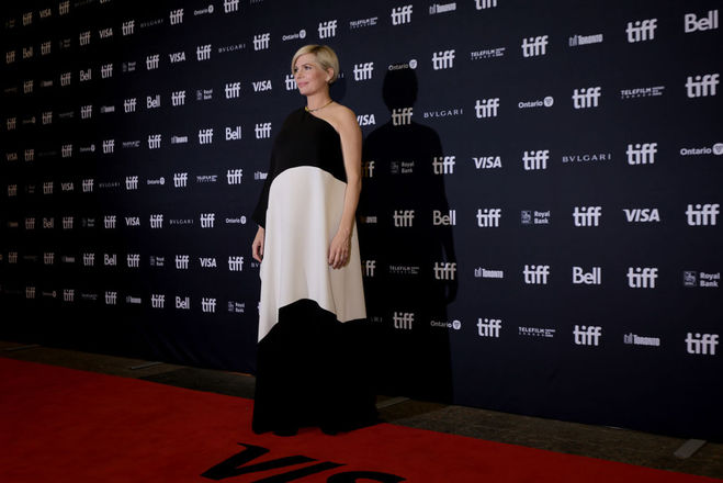 Беременная Мишель Уильямс в сентябре 2022 года