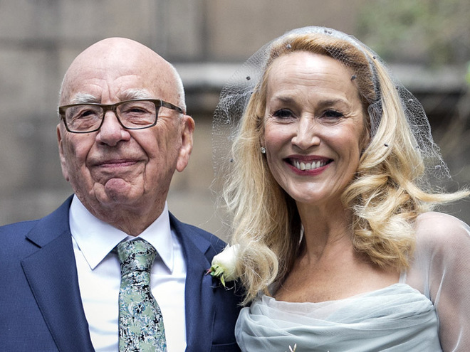 Руперт Мердок і Джеррі Холл