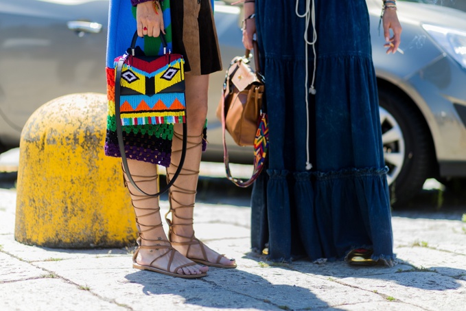 Жіночий street-style на тижні чоловічої моди у Мілані