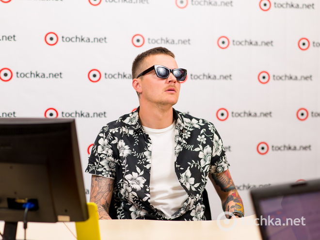 Фронтмен группы O.Torvald Женя Галич