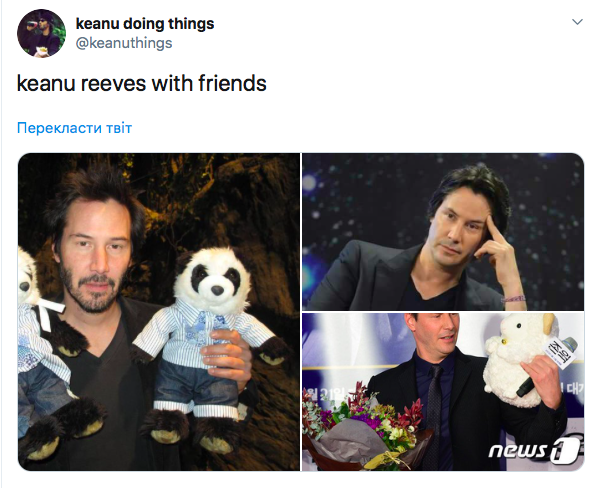 Кіану Рівз: найкращі меми