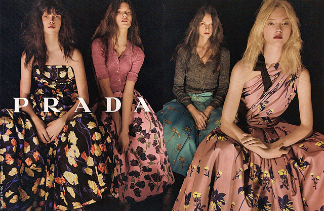 Саша Пивоварова в Prada