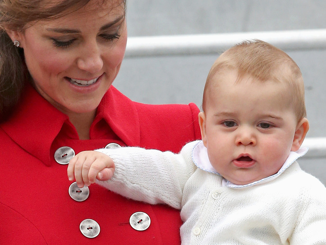 Кейт Міддлтон з сином