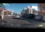 Наглая ворона уселась на капот