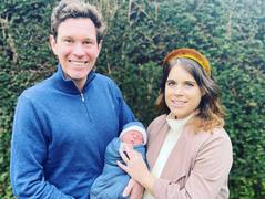 Принцеса Євгенія і Джек Бруксбенк з сином