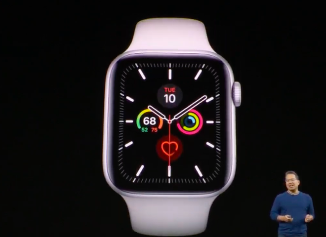 Apple Watch Series 5: дата старта продаж, характеристики, цена, фото