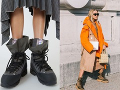 Теплая обувь на зиму: треккинговые ботинки