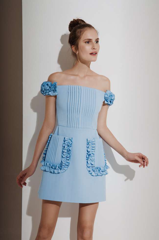 Алла Костромичева в лукбуке бренда ELENA GURANDA