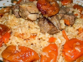 Плов с курагой Плов с курагой