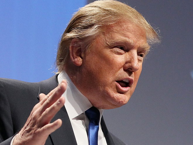 Рианна и Дональд Трамп