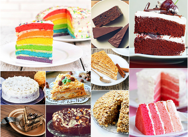 Рецепти улюблених тортів