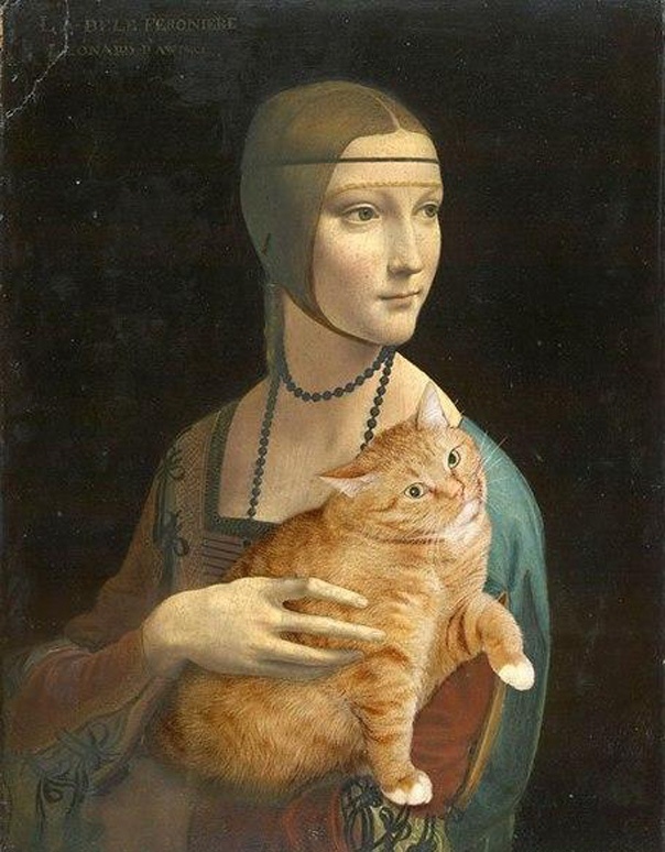 Котом шедевр не испортишь