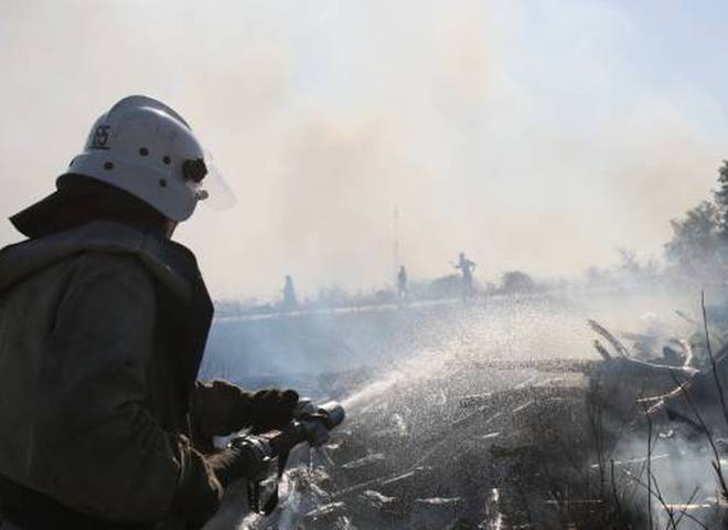 Взрыв пиротехники под Донецком