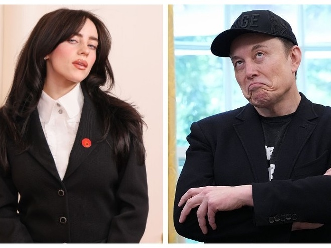 Ілон Маск різко відреагував на критику Біллі Айліш