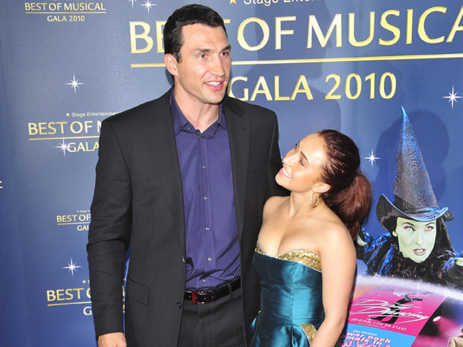 Хайден Панаттьери и Владимир Кличко