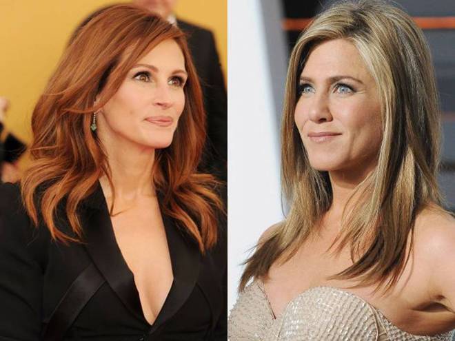 Джастін Теру і Дженніфер Еністон