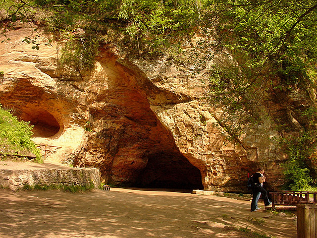 Сігулда: Печера Гутманн