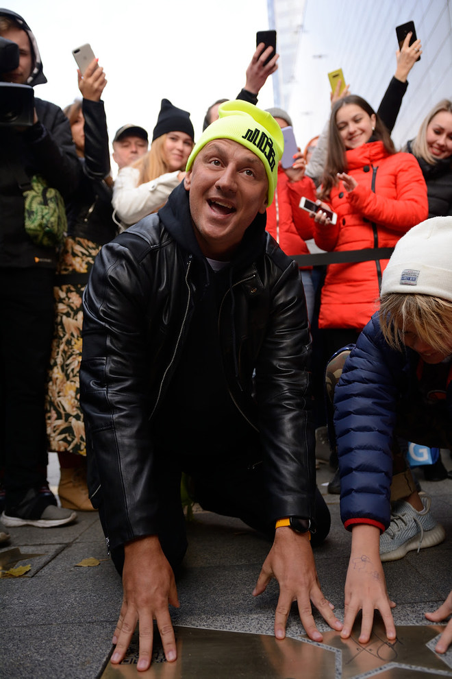 Потап отримав іменну зірку в центрі Києва