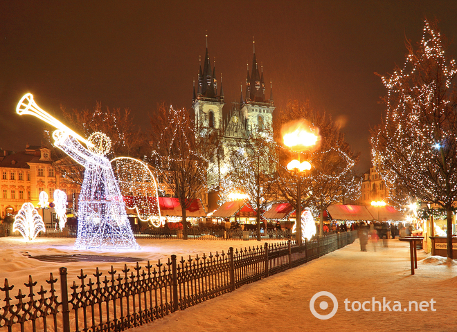 Рождественские распродажи 2013-2014 в Праге