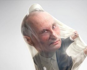 Бразильская реклама презервативов с Путиным