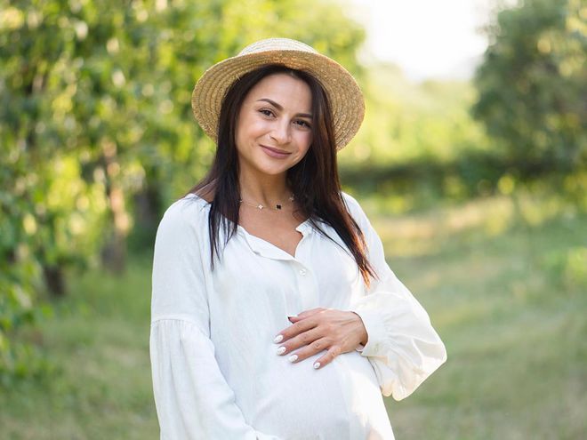 Вагітна Ілона Гвоздьова