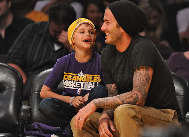 Сыновья Дэвида Бекхэма