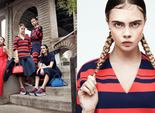 Кара Делевинь в весенней рекламной кампании DKNY Кара Делевинь в весенней рекламной кампании DKNY