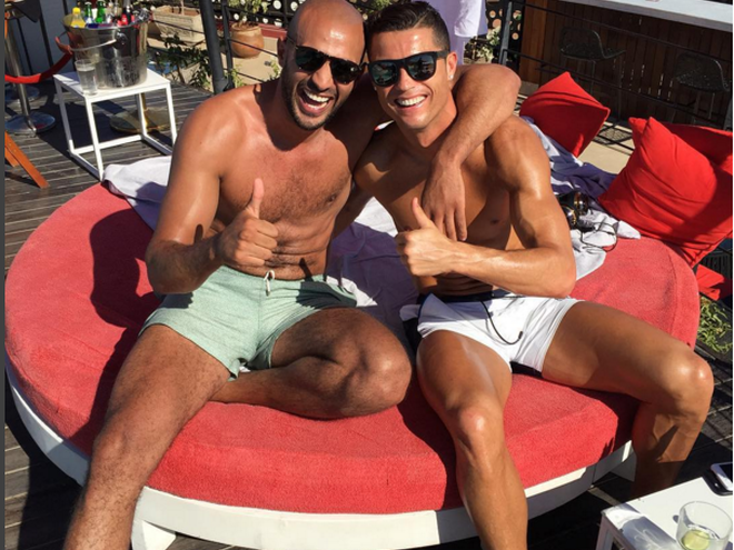 Криштиану Роналду и Бард Хари