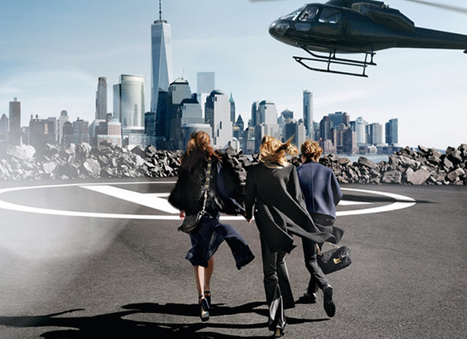 Высший пилотаж: рекламная кампания осенне-зимней коллекции Michael Michael Kors
