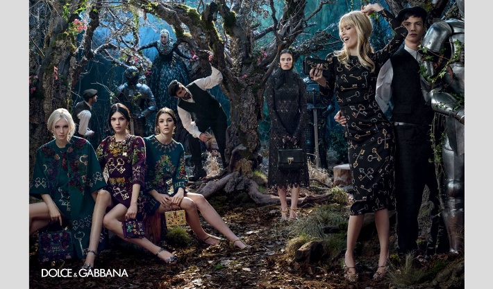 Рекламная кампания Dolce&Gabbana fw 14/15