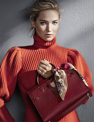 Дженнифер Лоуренс в рекламной кампании Dior
