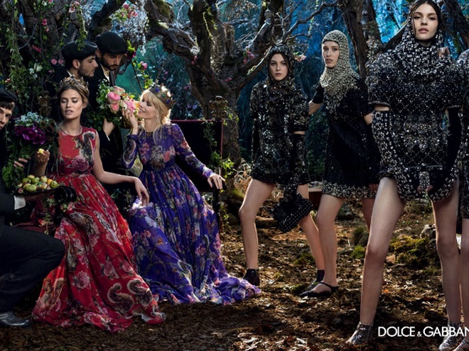 Рекламная кампания Dolce&Gabbana fw 14/15