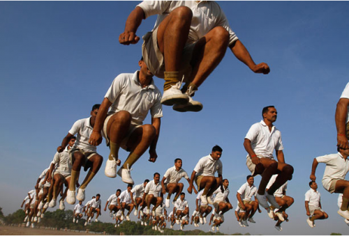 Массовый прыжок 