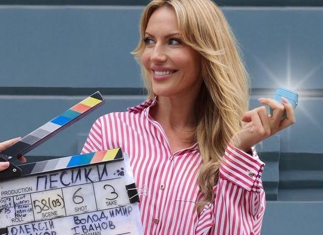 «Визначна пригода»: Нікітюк запостила фото зі зйомок першого фільму