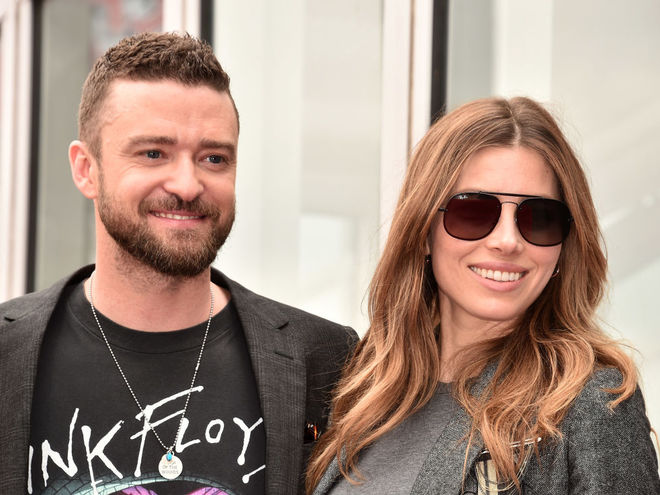 Джастин Тимберлейк и Джессика Бил