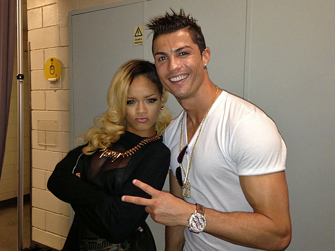 Ріанна, Кріштіану Роналду